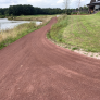 KoMex rot, Golfplätze in Assen Drenthe wassergebundene wegedecke