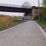 La piste cyclable en revêtement perméable