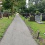 Revêtement digne au cimetière général de Workum