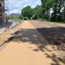 Piste cyclable KoMex® (jaune) à Weener/Spelle